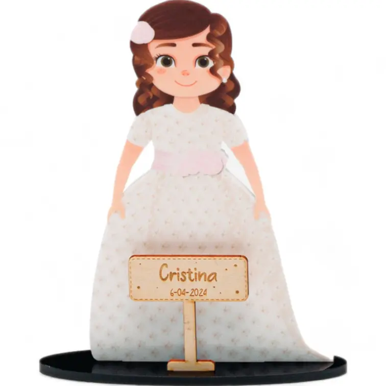 Ni A Comuni N Faj N Cake Topper Detalles Y Complementos