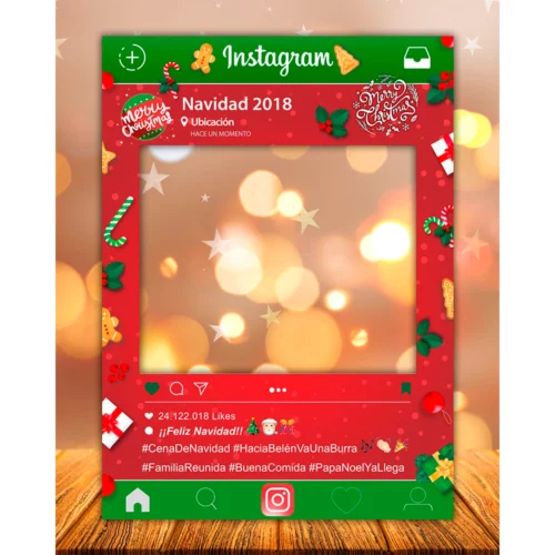 Photocall Instagram Navidad