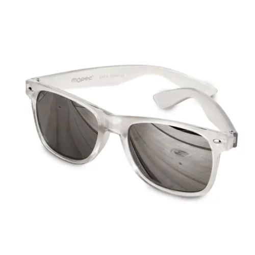 M-k500.12-Gafas Sol Plateadas Lente Espejo