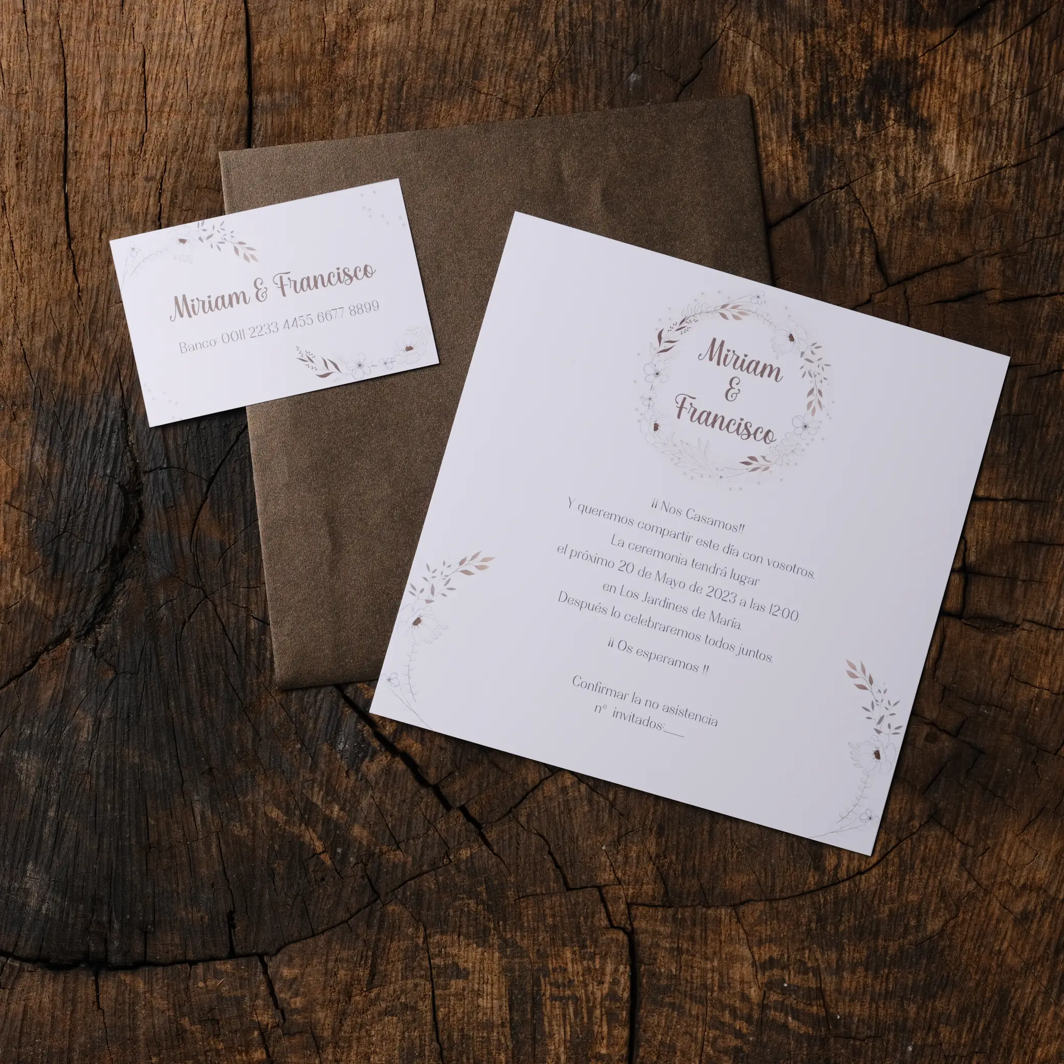 Invitación de Boda 013