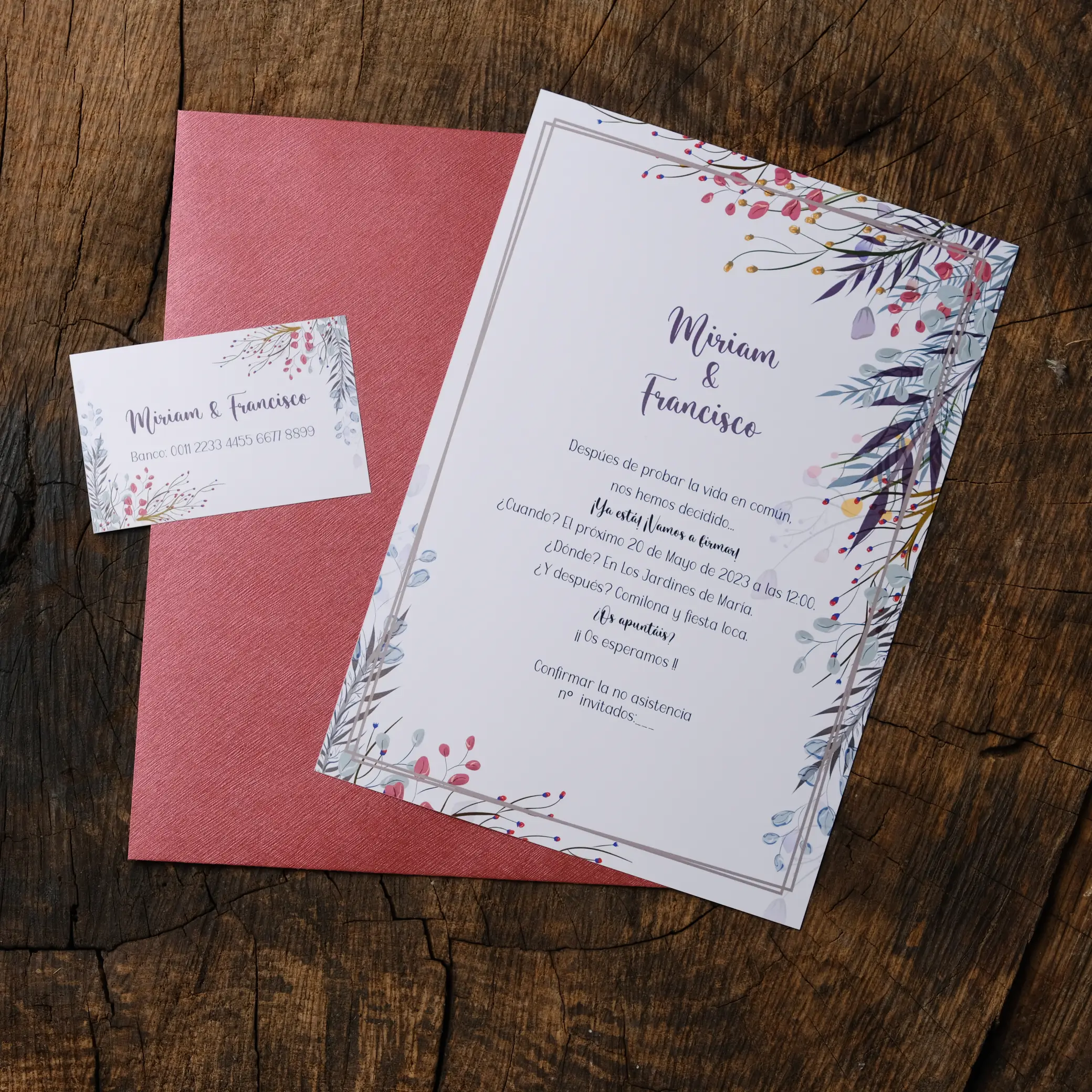 Invitación de Boda 014