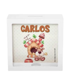Hucha de Madera Personalizada