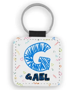 Llavero Cuadrado Personalizado