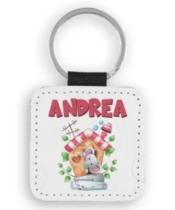 Llavero Cuadrado Personalizado