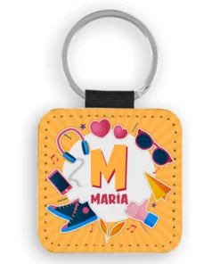 Llavero Cuadrado Personalizado