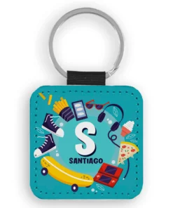 Llavero Cuadrado Personalizado