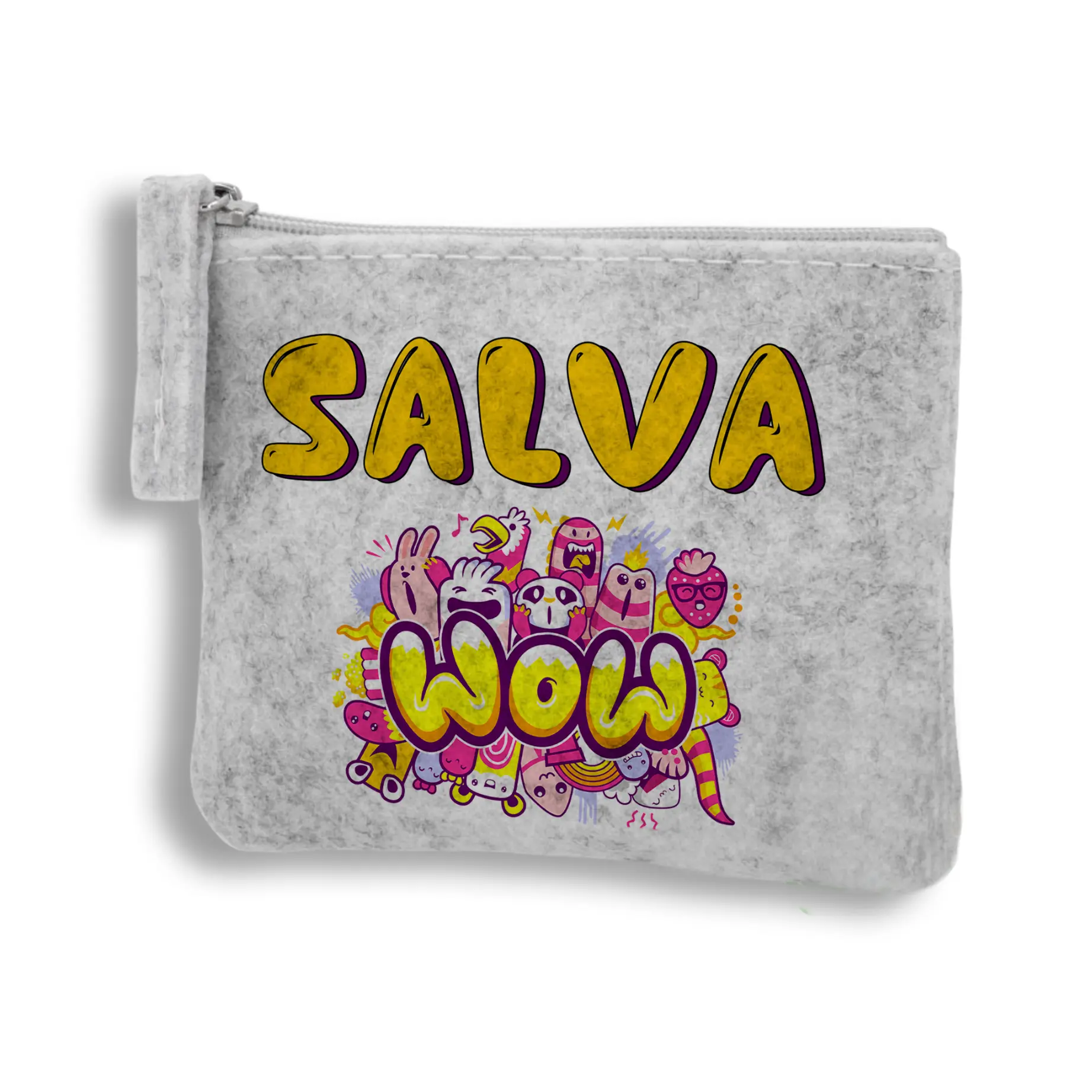 Monedero Fieltro Personalizado