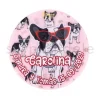 Espejo Doble Perros Personalizado Novios y Fecha