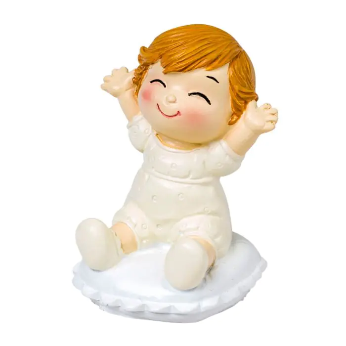 Figura bebé Pop y Fun sentado en cojín