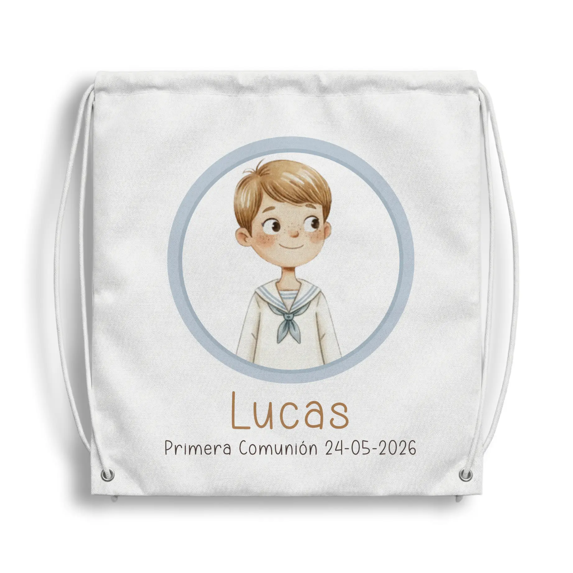 Mochila Poliéster Personalizada Niño Comunión - Imagen 2
