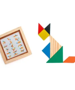 Alternative view of Puzzle Tangram