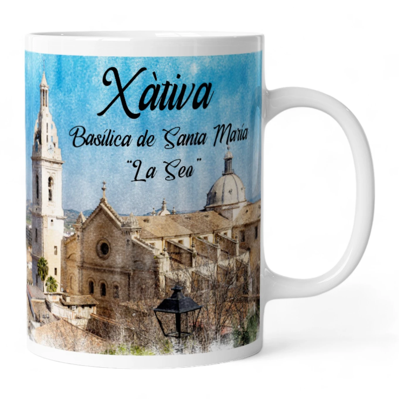 Taza Xàtiva Basílica de Santa María