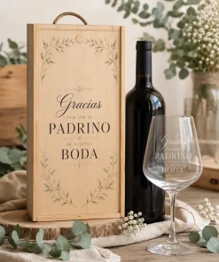 Caja de Vino Personalizada