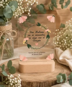 Lámpara Personalizada para Madrina
