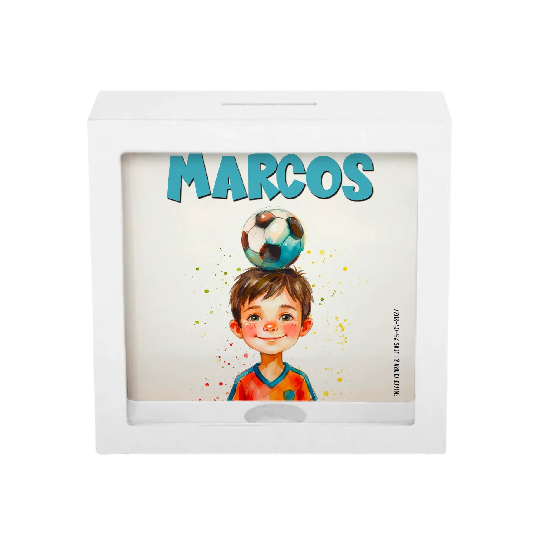 Hucha de Madera Personalizada