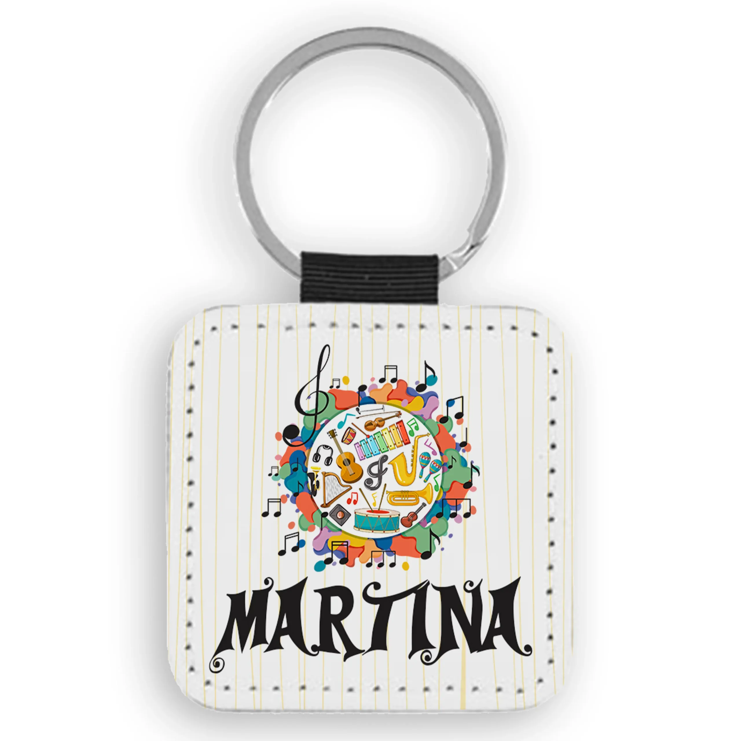 Llavero Cuadrado Personalizado