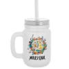 Jarra con Pajita de Cristal Nombre Musical